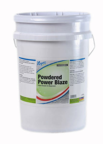Blaze floor cleaner and degreaser, Powdered, item #0416