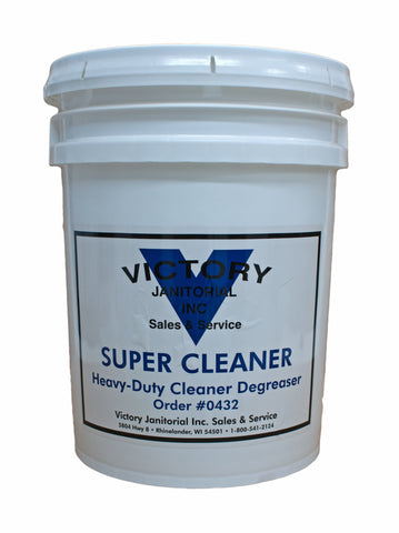 Super cleaner degreaser, 5 gallon pail, item #0432