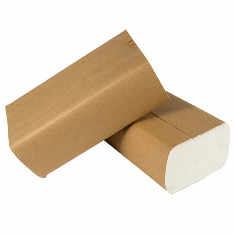 Paper towel, multifold, white, 9.25” x 9.5”, item #1150