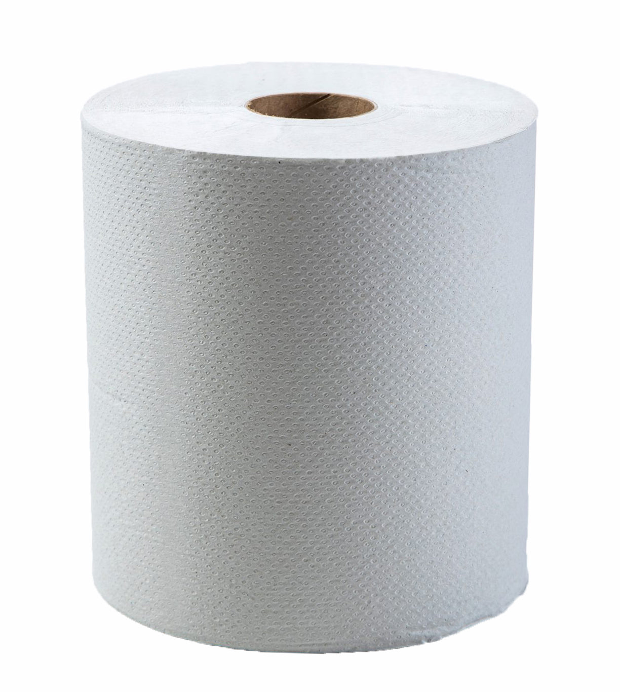 Paper towel, hard wound, white, 800', item #1184