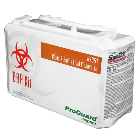 Blood-borne spill kit, item #0942