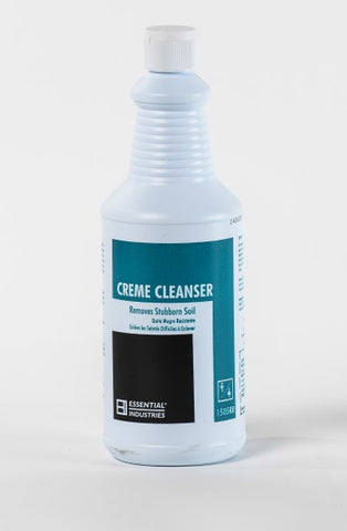 Crème cleanser restroom cleaner, quart, item #0289