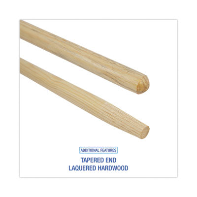 Broom handle, wood, 60", item #0706
