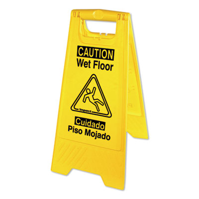 Wet floor sign, item #0838