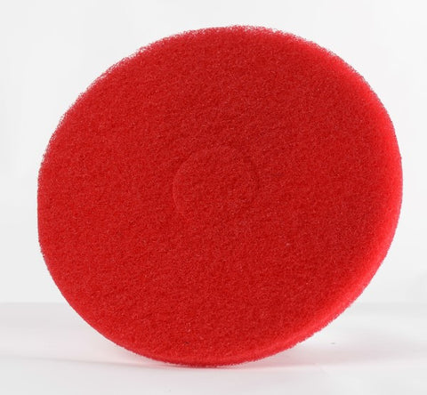 Machinery floor pads, red, 12", item #1001