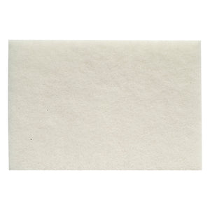 White hand pads, 6X9, item #1082