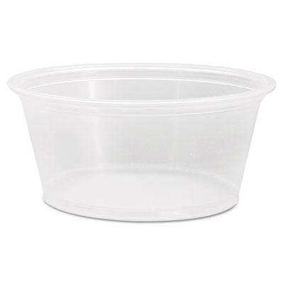 Cup, clear, 3.25oz, item #1165