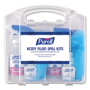 Body fluid spill kit, 2 use, item #7306