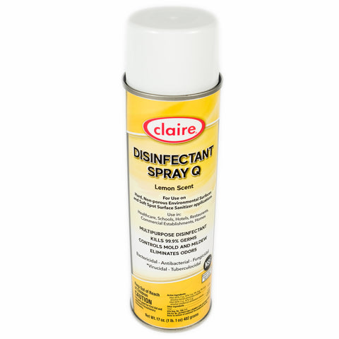 Disinfectant lemon spray, item #0121