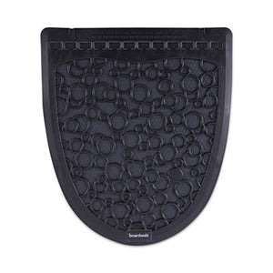 Urinal floor mat, black, item #0191