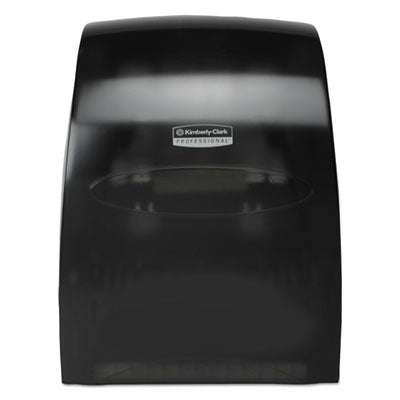 Hard roll towel dispenser, smoke, item #0267-10