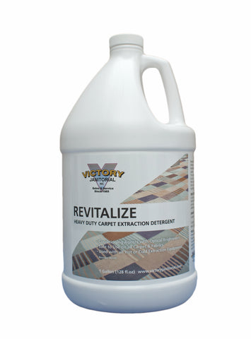 Revitalize Carpet shampoo and extractor, 1 gallon, item #0320
