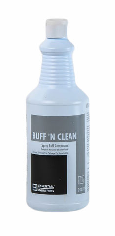 Spray buff compound, quart, item #0400