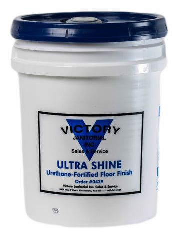 Ultra shine floor wax, 5-gallon pail, item #0429