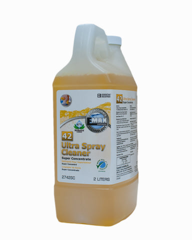 Ultra spray cleaner, 2L bottle, item #0458