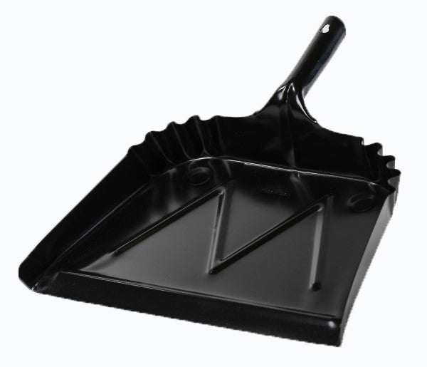 Dustpan, metal, 12",item #0538