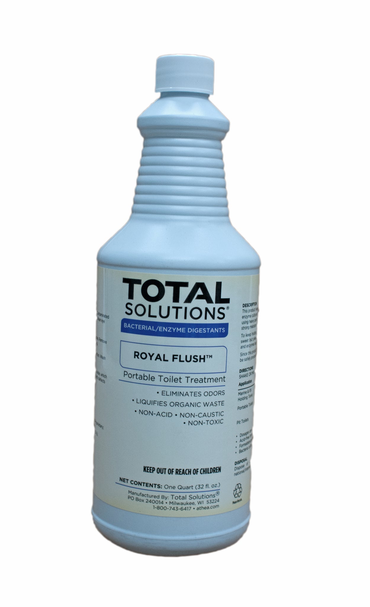 Royal flush toilet bowl treatment, item #1156