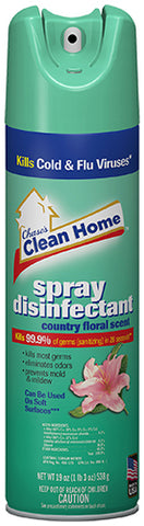 Disinfectant spray, country floral scent, item #0122