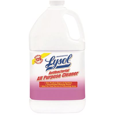 Lysol antibacterial all-purpose cleaner, item #0168