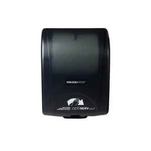 Roll paper towel dispenser, black, item #0322