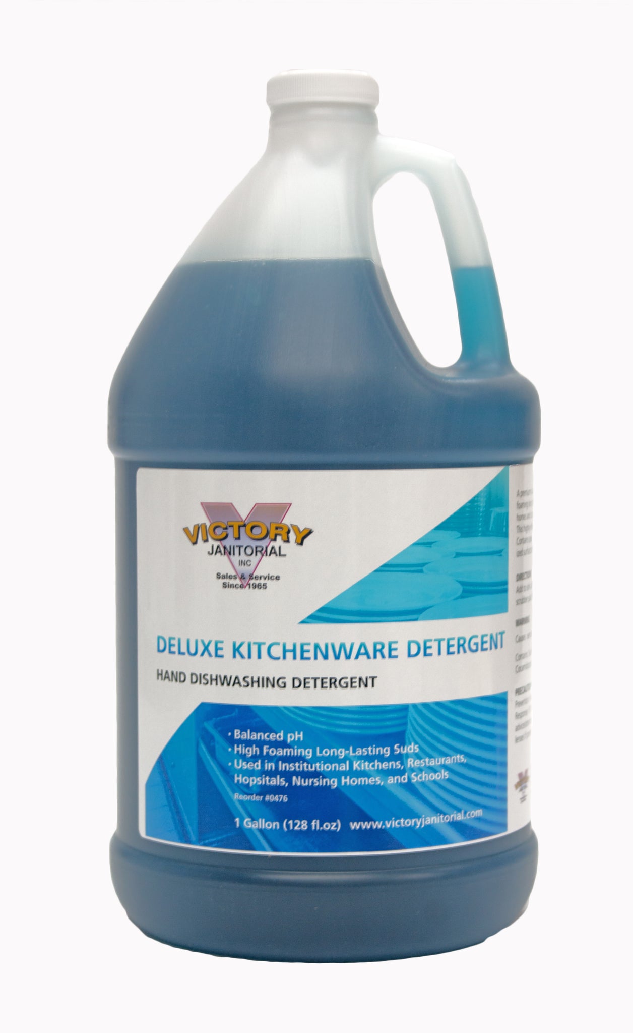 Food service liquid detergent, gallon, item #0476