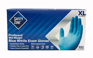 Nitrile gloves, XL, item # 0891