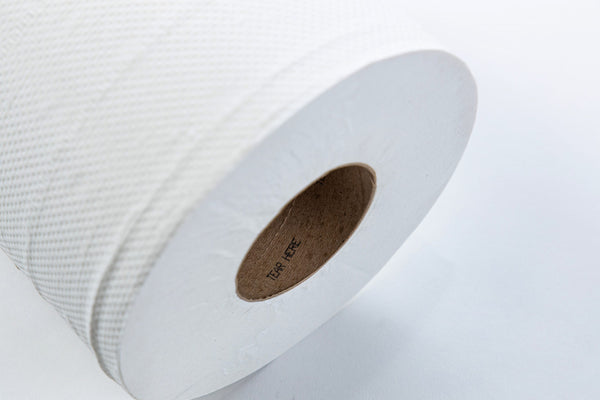 Paper towel, center pull paper towel, white, 600 sheets per roll, item #1128