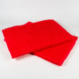 Machinery pads, red, 14"X20", item #1020