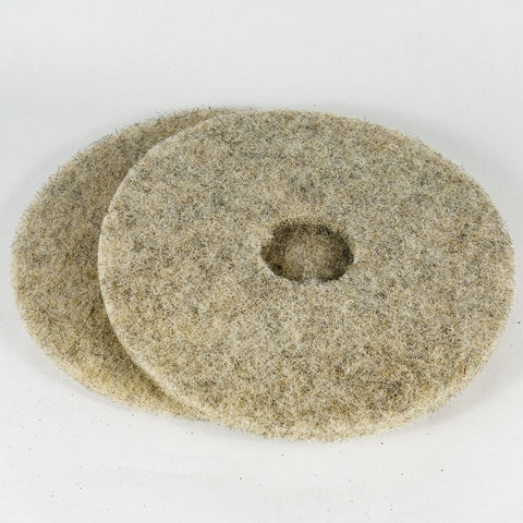 Machinery pads, natural, 14", item #1029